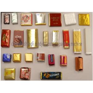 Customized Chocolate Packing Machine With 0.6Mpa Air Supply