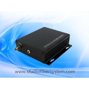 fiber optic stereo audio to 3.5mm converter for 1 ch 3.5mm broadcast stereo