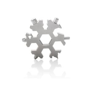 60*60*6MM Multi-purpose Stainless Steel EDC Tool Card Sandblasting Metal Bottle