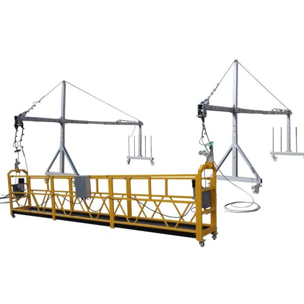 Buy Good design modular temporary suspended working platform ZLP630 Urkraine cradle at wholesale prices