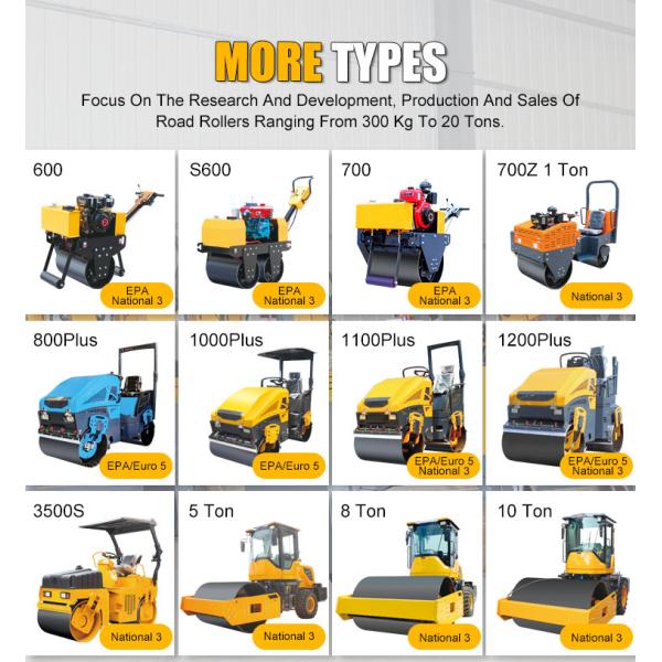 High Performance Road Machinery Vibratory Road Roller 5ton Single Smooth Drum Soil Asphalt Compactor Equipment for Sale