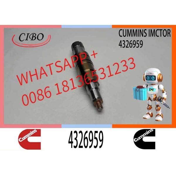 Diesel Fuel Injector 2897320 4307217 4326959 4326989 4397488 For Cummins XPI Engine