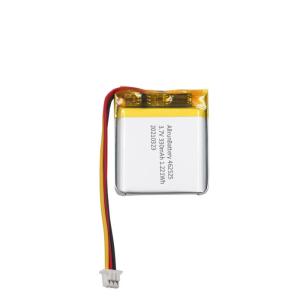 Rechargeable 3.7V 330mAh Square Shaped Battery / LiPo Battery Pack