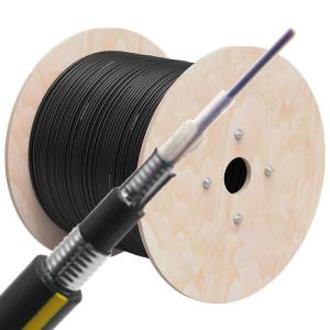 Double Jacket Outdoor Direct Burial 12Core To 144 Cores GYXTW53 Armored Fiber