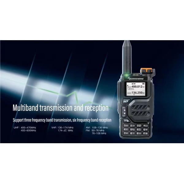 Baofeng UV-K5 Dual Band Walkie Talkie 5W UHF VHF IPX6 Waterproof
