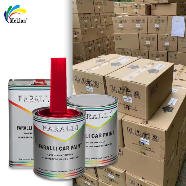 Highly Responsible Crafted Brilliant Red Car Paint Basecoat Supplier Manufacture