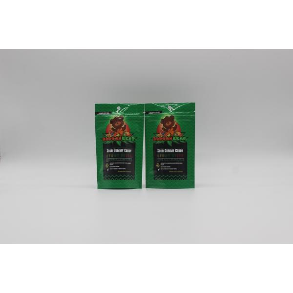 Custom Printed Smell Proof weed Bags 120mircon weed Mylar Bags