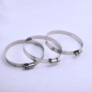 Perforated Band Hose Clamp Clips Parts Stainless Steel 12mm