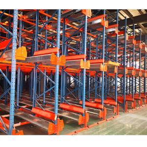 Quality Steel Radio Shuttle Racking System High Density Racks Maximize Storage Utilization for sale