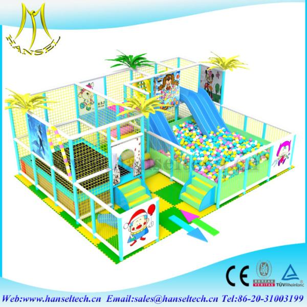 Buy Hansel popular soft playground  kids plastic playhouse indoor and outdoor at wholesale prices