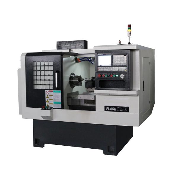 China Powerful Smart Flat Bed CNC Lathe FL300 With Linear Guideway on sale China Powerful Smart Flat Bed CNC Lathe FL300 With Linear Guideway on sale