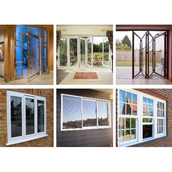 Hot Sale High Quality Aluminum Door With Glazed Glass For House Building From China Supplier