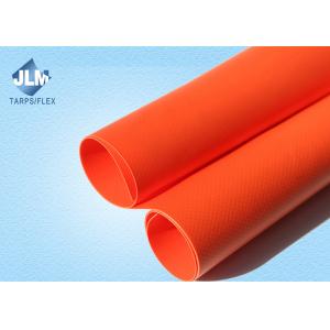 Waterproof 500gsm PVC Coated Polyester Tarpaulin For Flexible Duct
