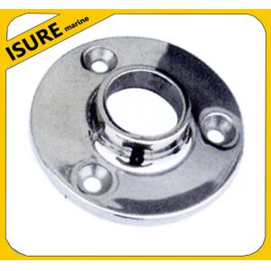 China stainless steel weldable round base/marine hardware on sale