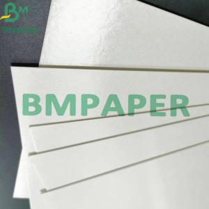 0.4 - 2mm Good Thickness Strong Water Absorption Beermat PE Coated Natural White