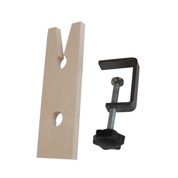 Buy Multi Purpose Handmade Jewelry Tools Auxiliary Wood Clamp Holder at wholesale prices