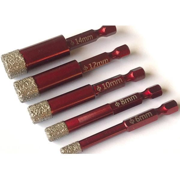 Professional Grade Brazed Diamond Core Bit For Optimal Performance