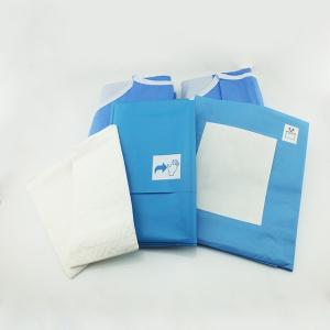 China ODM White Disposable Surgical Packs Nonwoven Fabric Sterilized on sale
