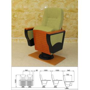 China Hypoallergenic Movie Theatre Auditorium Seating Chair Multiscene Anti Fading on sale