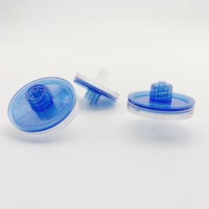 33mm PES Hydrophilic Filters for Medical or Lab Use with Luer Connectors