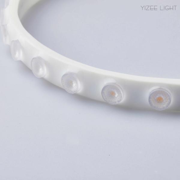 RGB LED Wall Washer Lens Strip Dimmable Outdoor Led Lights With Lens