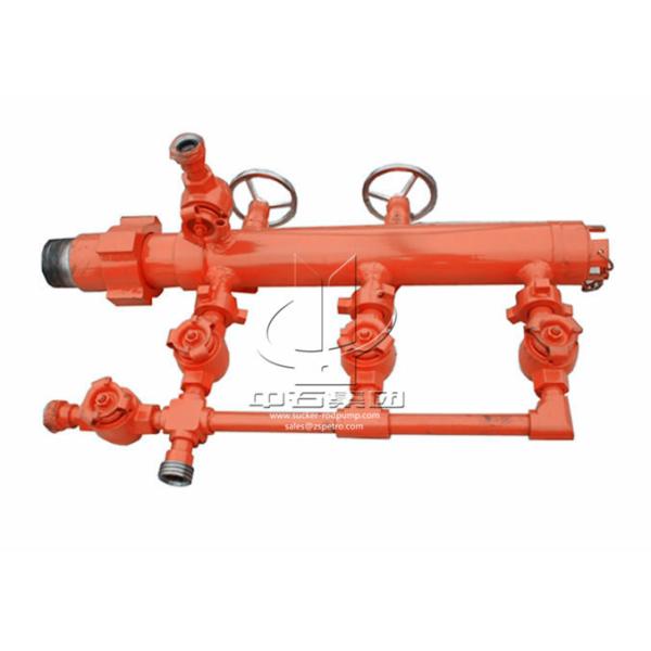 Buy Double Plug Quick Latch Cement Head Oilfield 3000~10000psi at wholesale prices