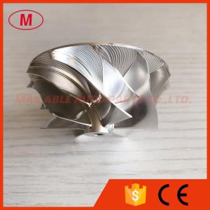 TD025 Forward 47.04/58.00mm 6+6 blades Turbocharger milling/aluminum 2618/billet