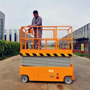 500kg Mobile Lift Table Hydraulic Drivable For A Variety Of Terrains