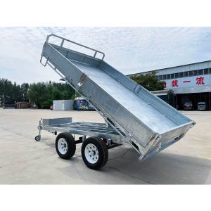 Series Connected Hydraulic Tipper Trailers ATM 4000kg Self Unloading Trailer