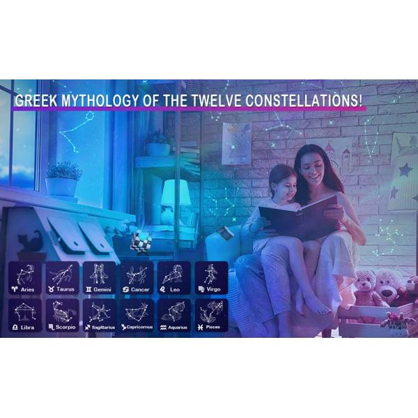 TYD02 Star Projector Night Light DC5V Galaxy Projector For Bedroom