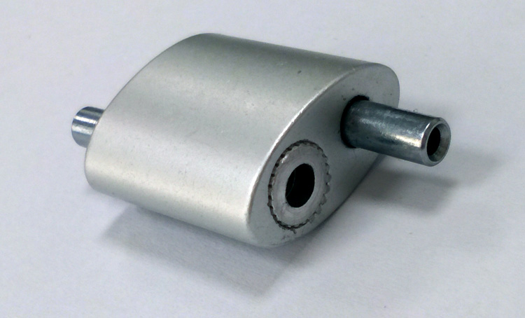 Two-Way Suspension Brass Dual Cable Gripper with Locking Pin for HVAC and Signage Systems