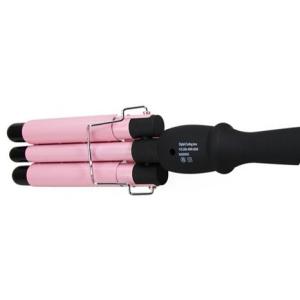 Triple Wave curling iron JR-266-19# pink