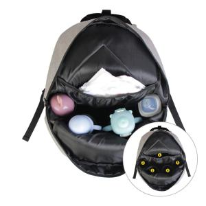 Custom Photo Sublimation Backpack Diaper Bag Multifunction Travel Baby Changing