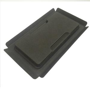Natural Brown Packaging Pulp Paper Tray , Inner Molded Pulp Tray