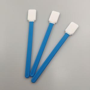 Polyester Swabs Material Polypropylene Flat Rectangle Head 5 Inch Surface Clean