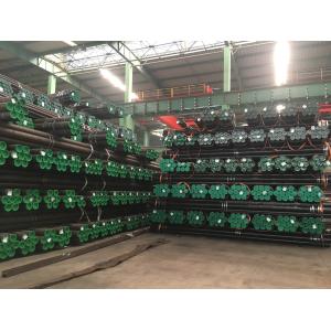 Cold Drawn Carbon Steel Tubes Seamless ASTM A106 / A53 Black Coating Surface