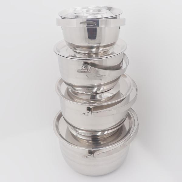 0.2cbm Volume 15cm Stainless Steel Cooking Pot For Picnic