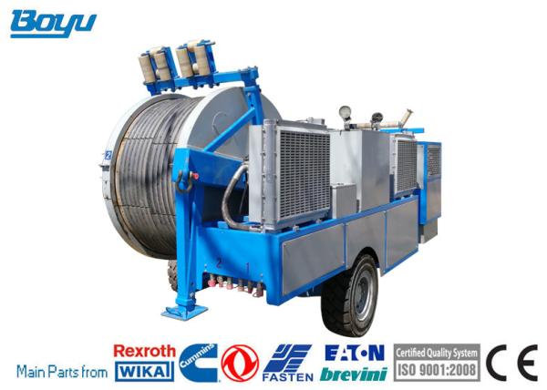 Hydraulic Puller Tensioner Overhead Line Stringing Tools Max Pull 2x45kn /