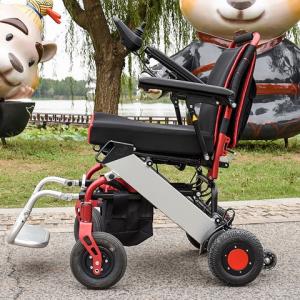 Aluminium Lightweight Folding Powered Wheelchair 100KG Load