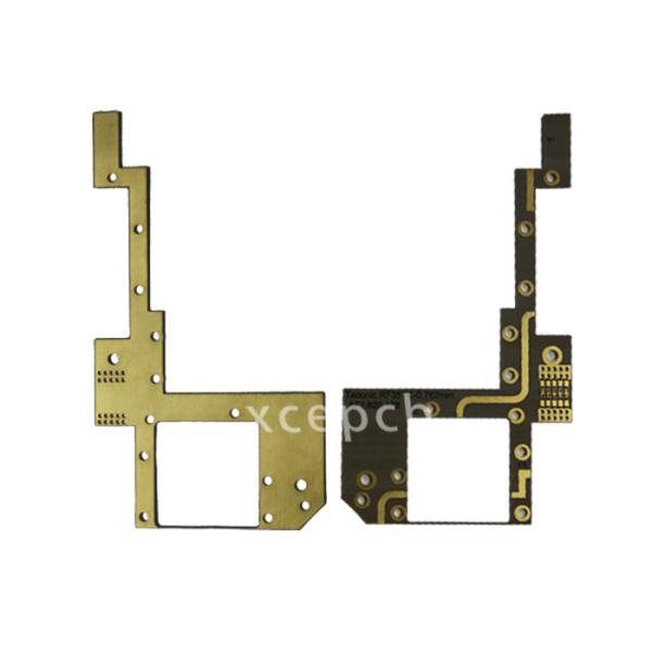 Low Loss Stable Dielectric Constant 2 layer pcb circuit board , 1 oz copper PCB