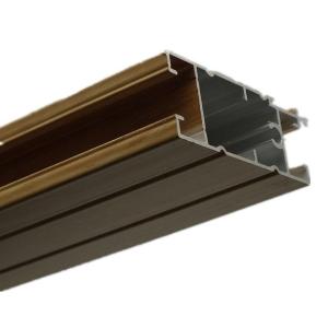 Heat Transfer Window Frame T8 2mm Wood Grain Aluminum Sheet