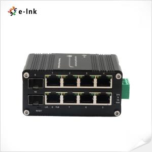 Mini Industrial Managed Ethernet Switch 8-Port 10/100/1000T 802.3at