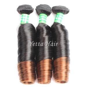 Spiral Curl 7A Peruvian Virgin Hair , Raw Human Hair Weave Without Chemical