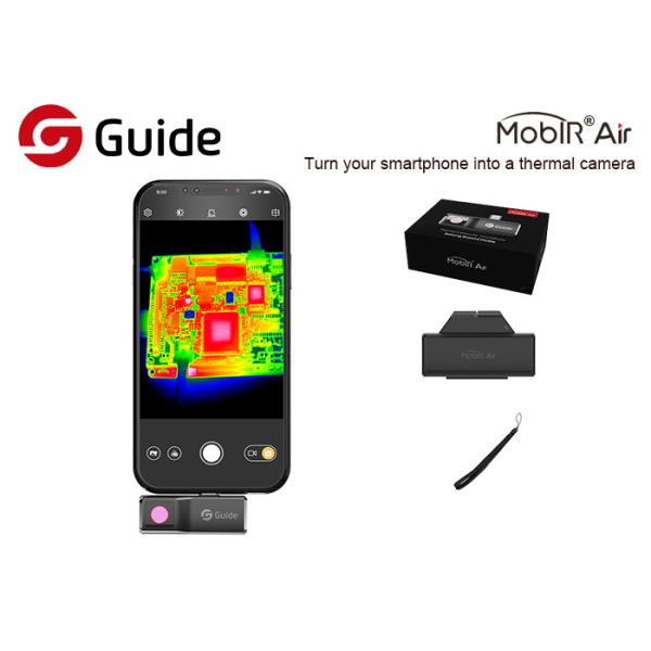 Buy Small Thermal Imager For Iphone / Smartphone Infrared Camera With 120x90 IR Sensor at wholesale prices