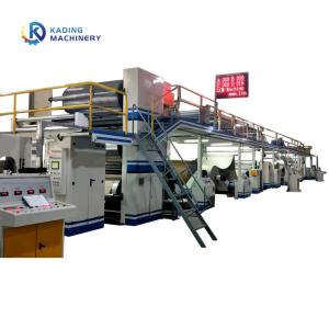 Quality Paper Sheets Corrugated Making Machine With Three Section Belt High Speed for sale