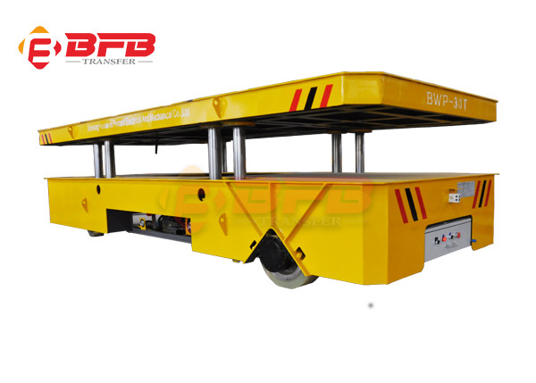 Q235 20m/Min Steerable 15t Trackless Transfer Cart