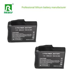 Heated Gloves Rechargeable Li-Polymer Battery 3.7V 4000mAh