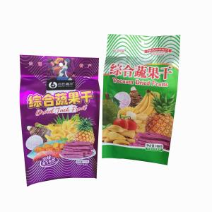 Wholesale Custom Logo Plastic Vacuum Snack Mango Dried Fruit Package Pouch Dry