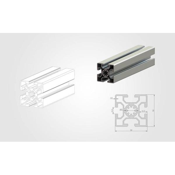 Industrial Extruded Aluminum T Slot Profile Frame 50 Series 80 20