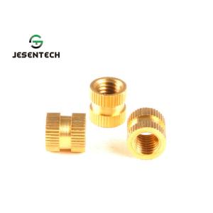 Custom Brass Knurled Industrial Metal Nuts Automatic Winding Machine Use